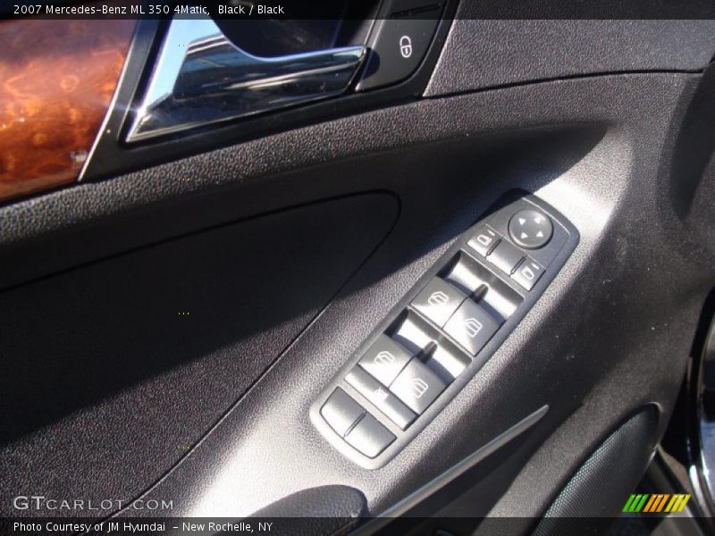Black / Black 2007 Mercedes-Benz ML 350 4Matic