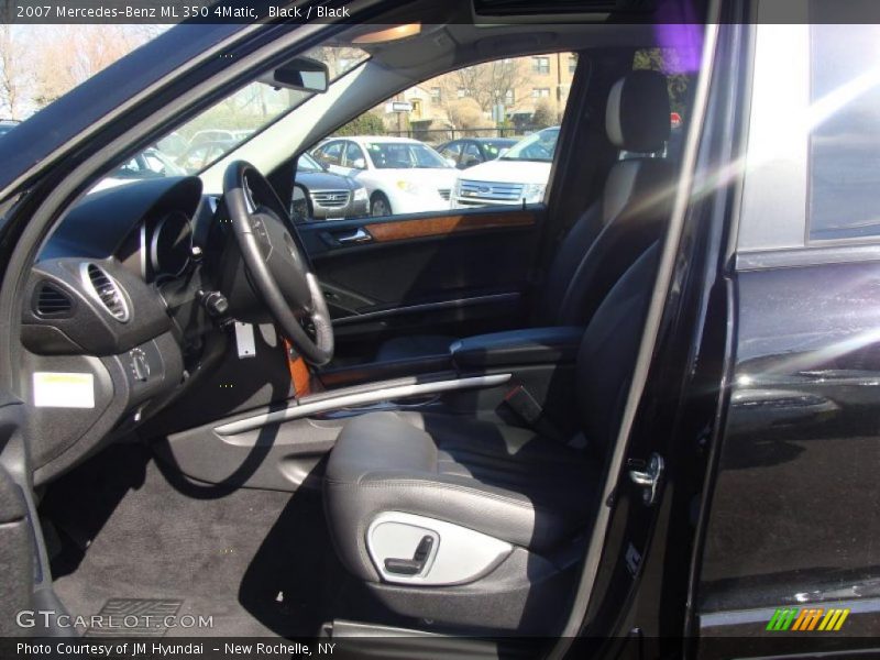 Black / Black 2007 Mercedes-Benz ML 350 4Matic