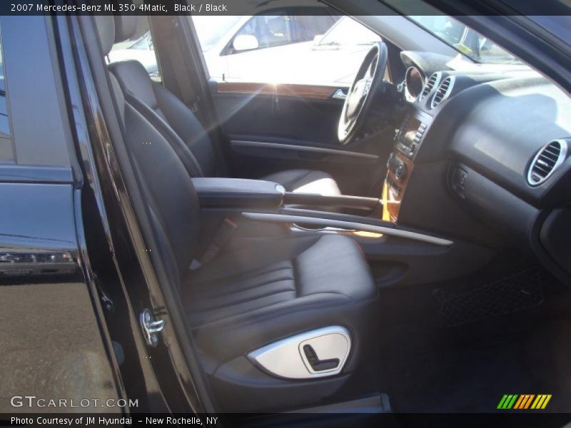 Black / Black 2007 Mercedes-Benz ML 350 4Matic