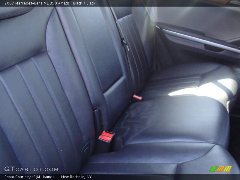 Black / Black 2007 Mercedes-Benz ML 350 4Matic