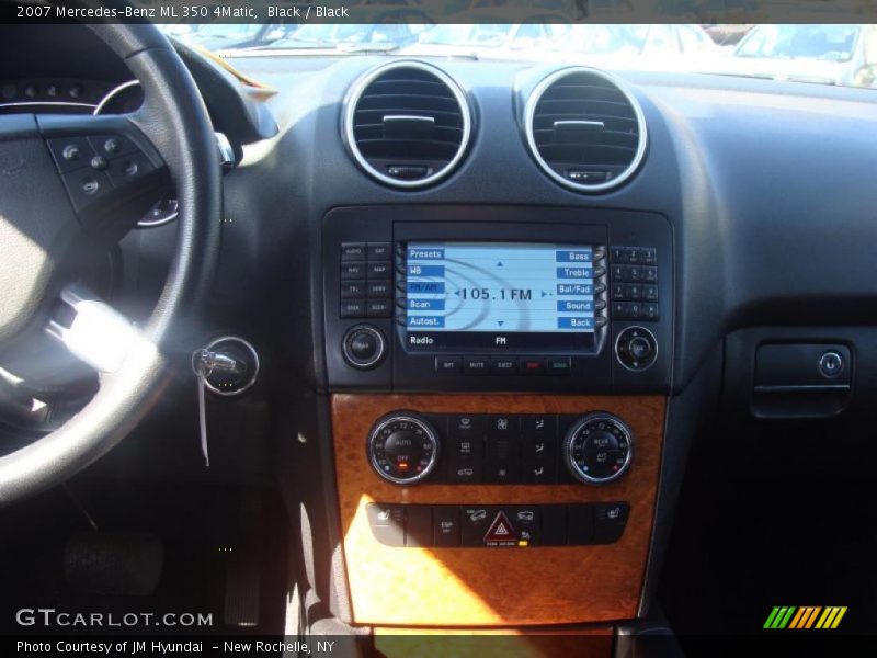 Black / Black 2007 Mercedes-Benz ML 350 4Matic