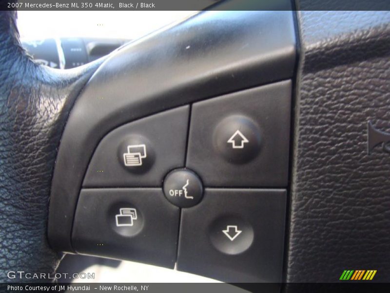 Black / Black 2007 Mercedes-Benz ML 350 4Matic