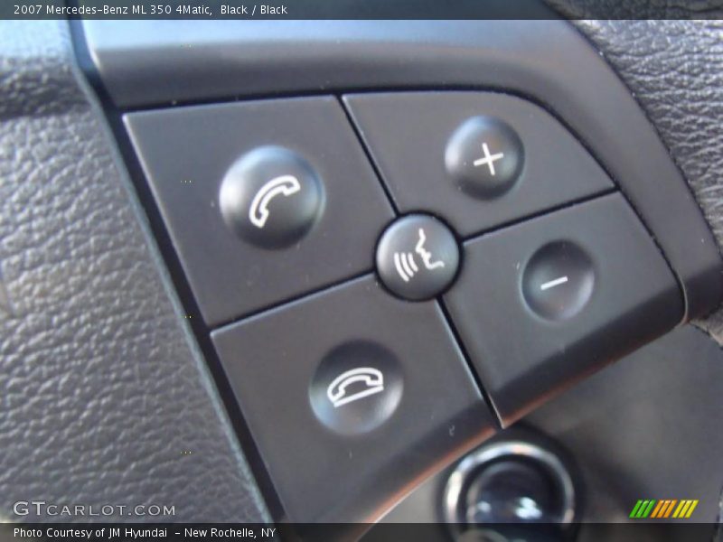 Black / Black 2007 Mercedes-Benz ML 350 4Matic