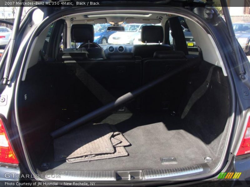 Black / Black 2007 Mercedes-Benz ML 350 4Matic