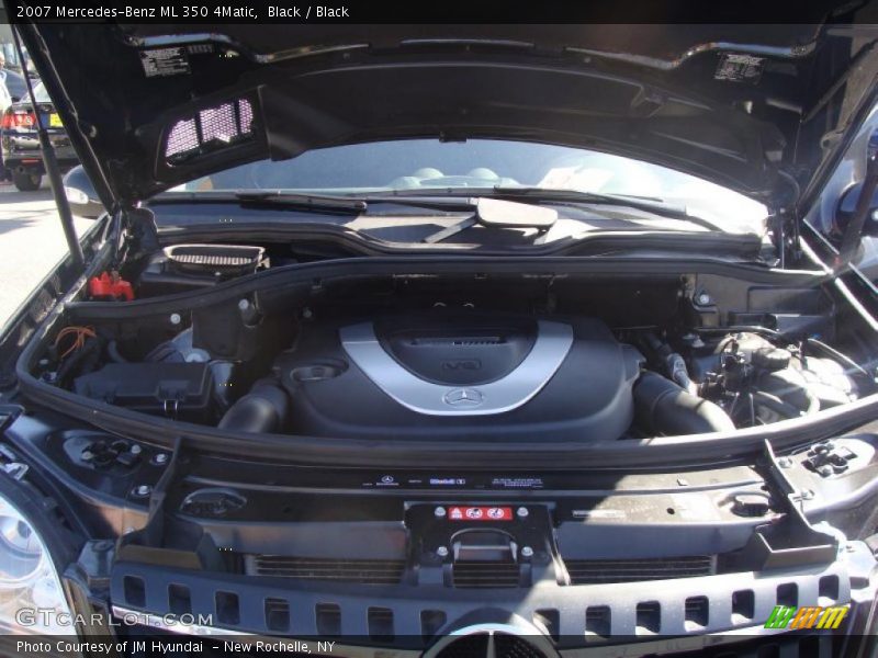 Black / Black 2007 Mercedes-Benz ML 350 4Matic