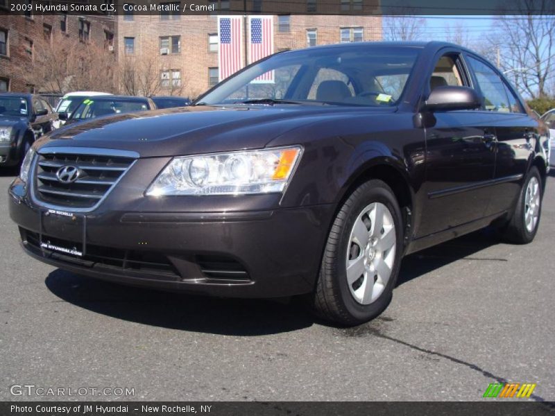 Cocoa Metallic / Camel 2009 Hyundai Sonata GLS