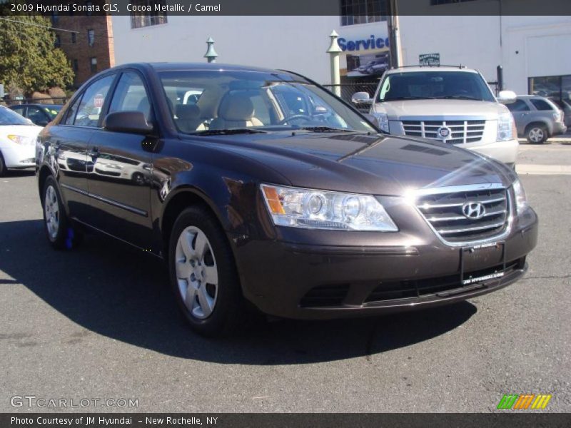 Cocoa Metallic / Camel 2009 Hyundai Sonata GLS