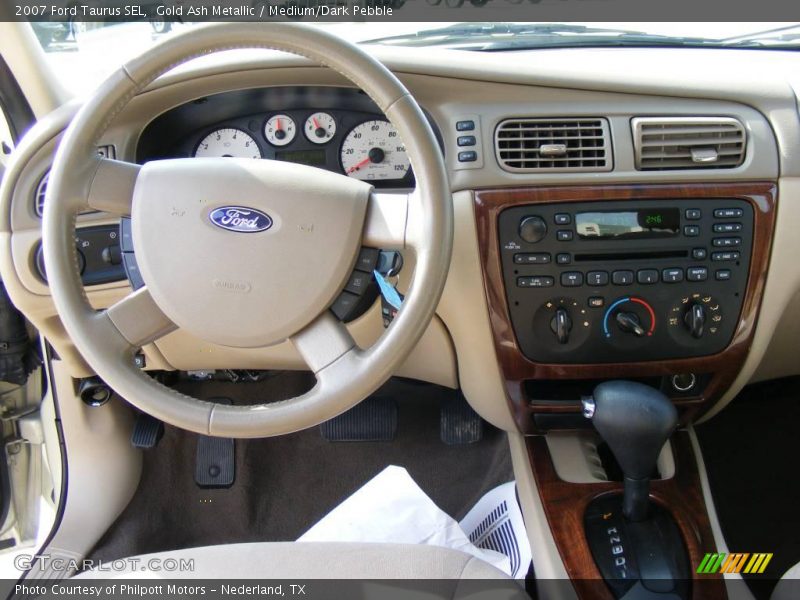 Gold Ash Metallic / Medium/Dark Pebble 2007 Ford Taurus SEL