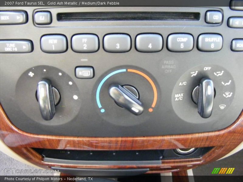 Gold Ash Metallic / Medium/Dark Pebble 2007 Ford Taurus SEL