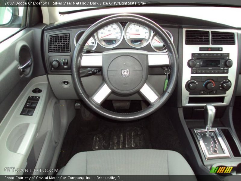Silver Steel Metallic / Dark Slate Gray/Light Slate Gray 2007 Dodge Charger SXT