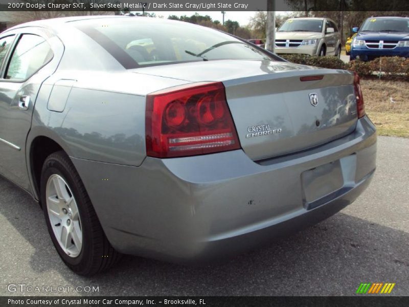 Silver Steel Metallic / Dark Slate Gray/Light Slate Gray 2007 Dodge Charger SXT