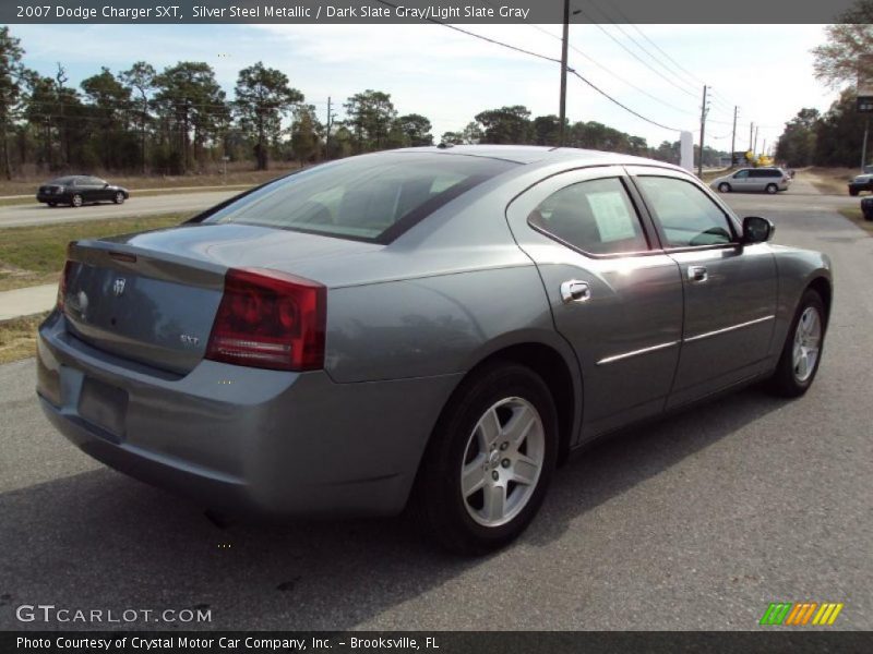 Silver Steel Metallic / Dark Slate Gray/Light Slate Gray 2007 Dodge Charger SXT