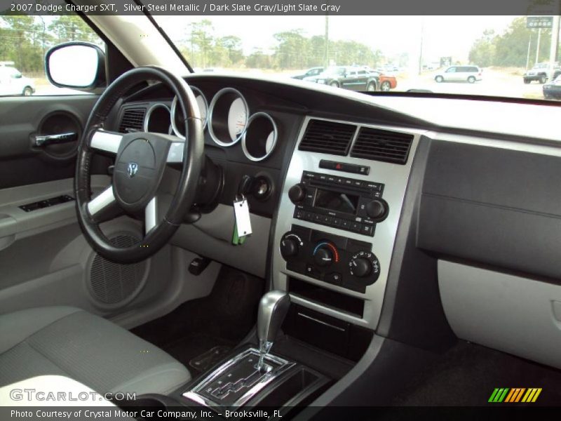 Silver Steel Metallic / Dark Slate Gray/Light Slate Gray 2007 Dodge Charger SXT