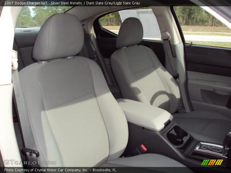 Silver Steel Metallic / Dark Slate Gray/Light Slate Gray 2007 Dodge Charger SXT