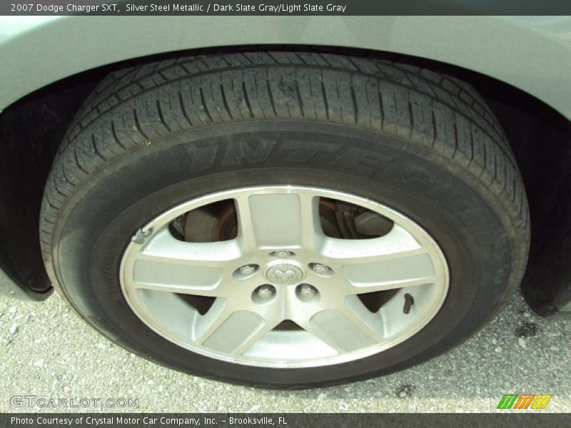 Silver Steel Metallic / Dark Slate Gray/Light Slate Gray 2007 Dodge Charger SXT