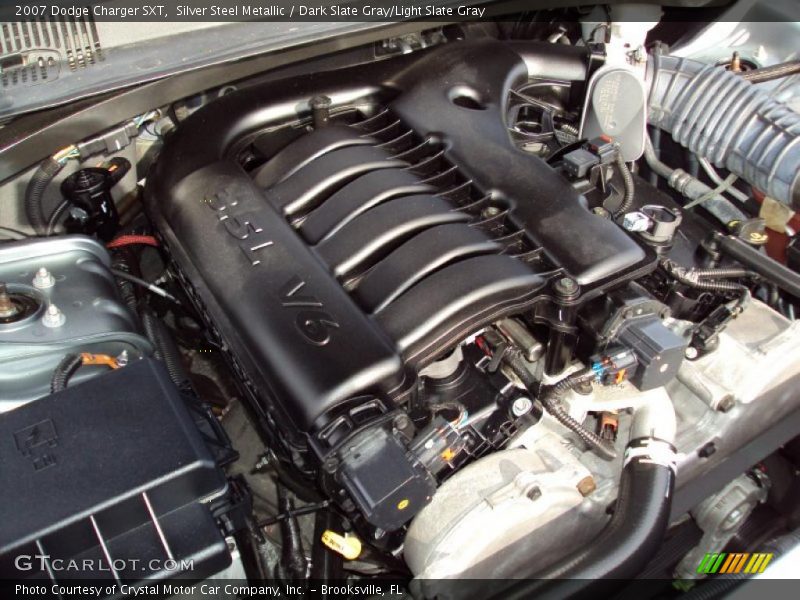 Silver Steel Metallic / Dark Slate Gray/Light Slate Gray 2007 Dodge Charger SXT