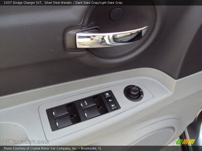 Silver Steel Metallic / Dark Slate Gray/Light Slate Gray 2007 Dodge Charger SXT