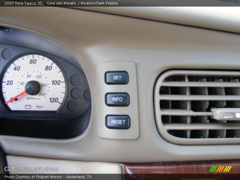 Gold Ash Metallic / Medium/Dark Pebble 2007 Ford Taurus SEL