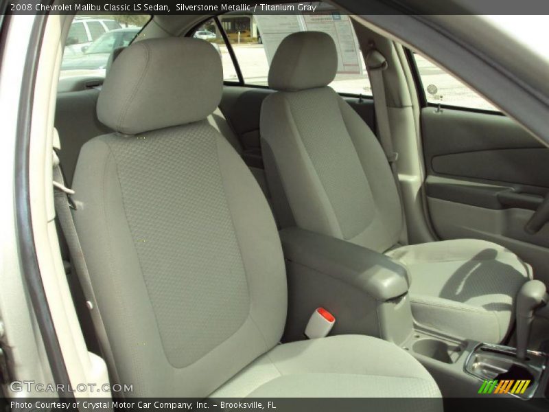 Silverstone Metallic / Titanium Gray 2008 Chevrolet Malibu Classic LS Sedan