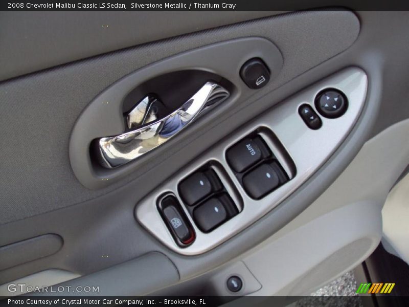 Silverstone Metallic / Titanium Gray 2008 Chevrolet Malibu Classic LS Sedan