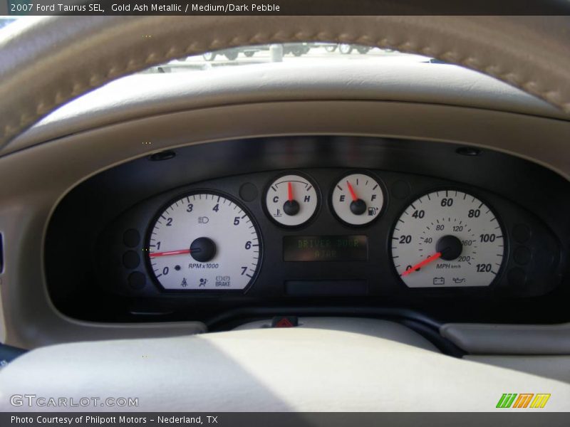 Gold Ash Metallic / Medium/Dark Pebble 2007 Ford Taurus SEL