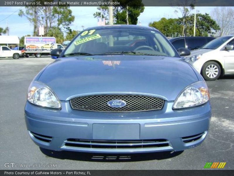 Windveil Blue Metallic / Medium/Dark Pebble 2007 Ford Taurus SE