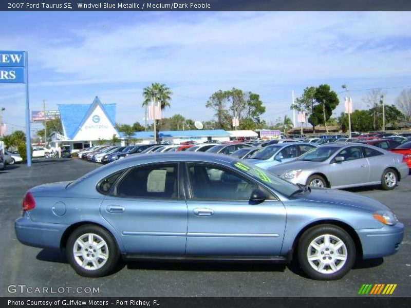 Windveil Blue Metallic / Medium/Dark Pebble 2007 Ford Taurus SE