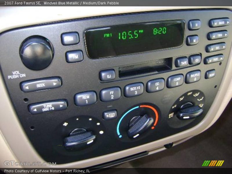Windveil Blue Metallic / Medium/Dark Pebble 2007 Ford Taurus SE
