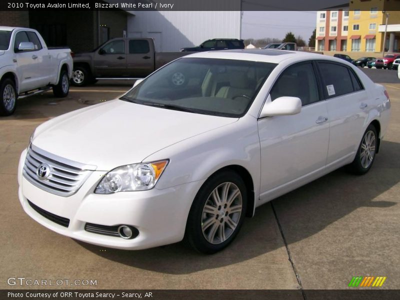 Blizzard White Pearl / Ivory 2010 Toyota Avalon Limited