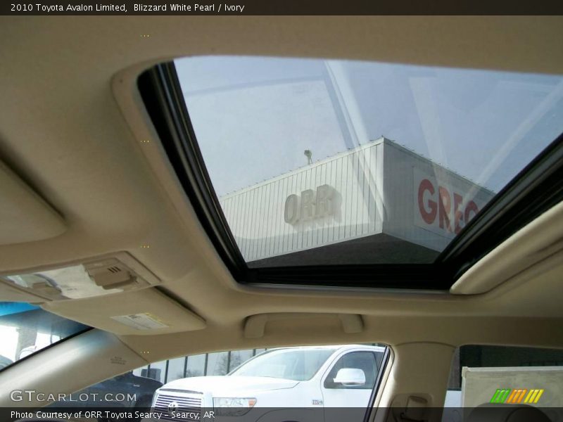 Blizzard White Pearl / Ivory 2010 Toyota Avalon Limited