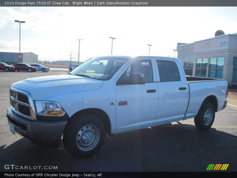Bright White / Dark Slate/Medium Graystone 2010 Dodge Ram 2500 ST Crew Cab