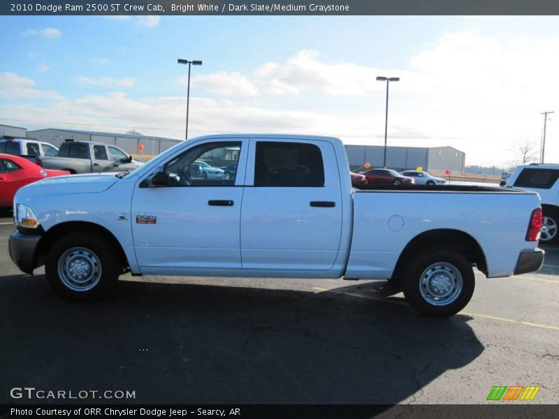 Bright White / Dark Slate/Medium Graystone 2010 Dodge Ram 2500 ST Crew Cab