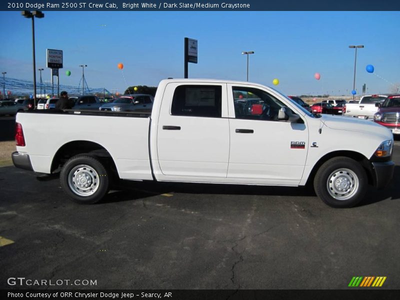 Bright White / Dark Slate/Medium Graystone 2010 Dodge Ram 2500 ST Crew Cab