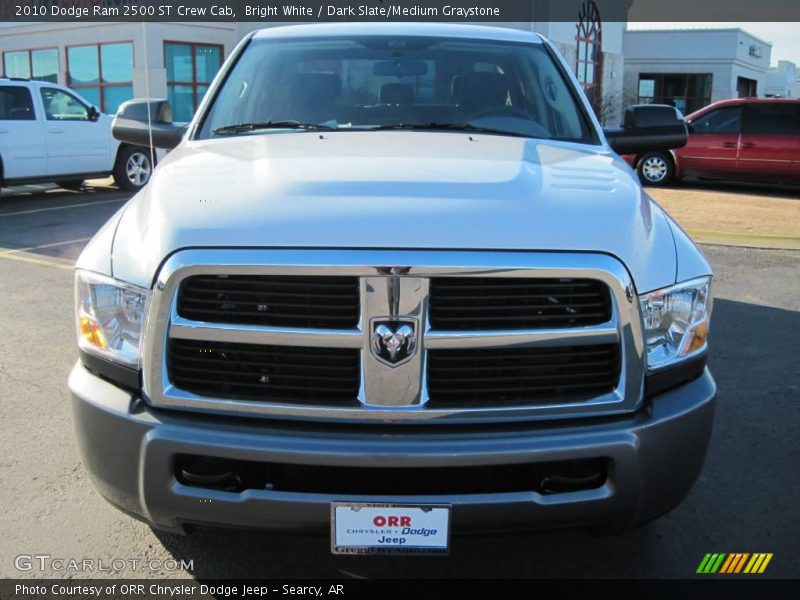 Bright White / Dark Slate/Medium Graystone 2010 Dodge Ram 2500 ST Crew Cab