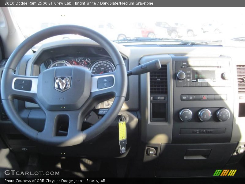 Bright White / Dark Slate/Medium Graystone 2010 Dodge Ram 2500 ST Crew Cab
