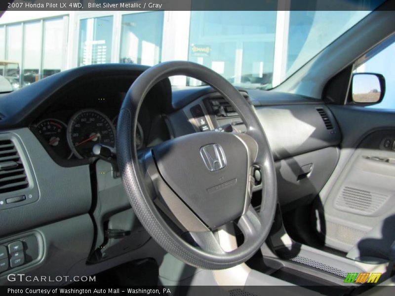 Billet Silver Metallic / Gray 2007 Honda Pilot LX 4WD