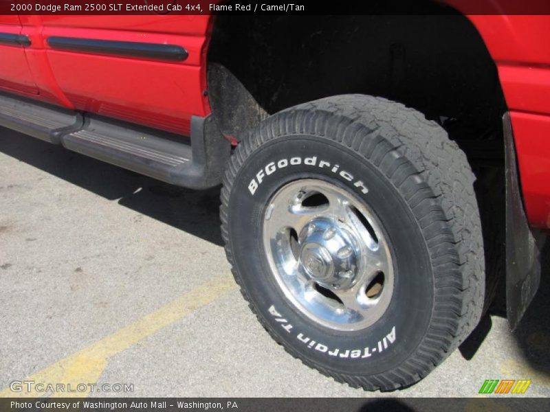 Flame Red / Camel/Tan 2000 Dodge Ram 2500 SLT Extended Cab 4x4