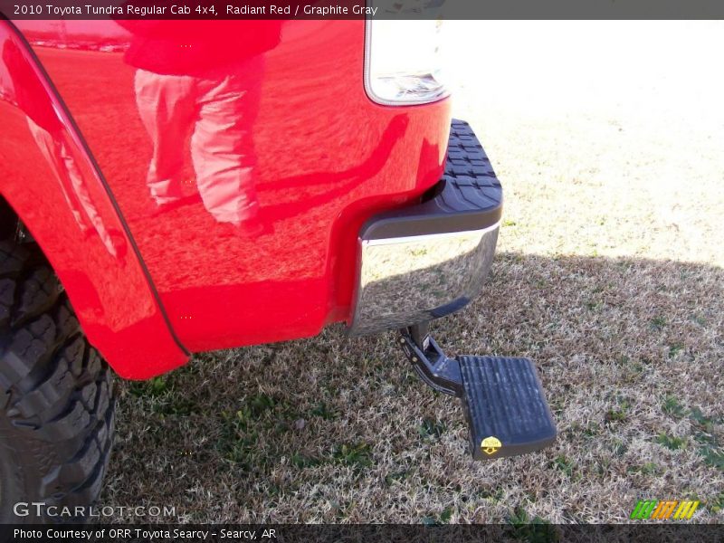 Radiant Red / Graphite Gray 2010 Toyota Tundra Regular Cab 4x4
