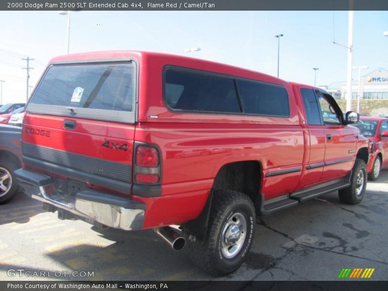 Flame Red / Camel/Tan 2000 Dodge Ram 2500 SLT Extended Cab 4x4