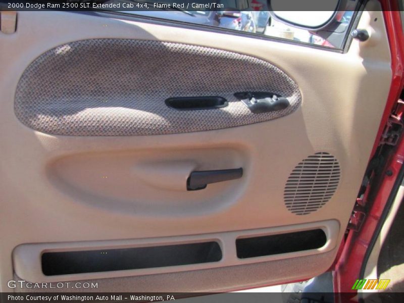 Flame Red / Camel/Tan 2000 Dodge Ram 2500 SLT Extended Cab 4x4