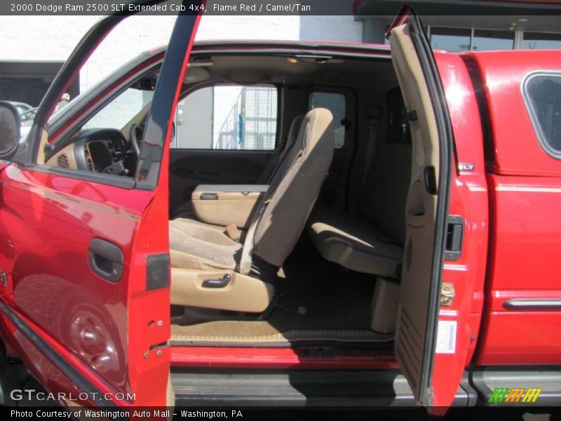 Flame Red / Camel/Tan 2000 Dodge Ram 2500 SLT Extended Cab 4x4