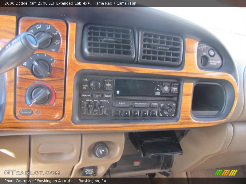 Flame Red / Camel/Tan 2000 Dodge Ram 2500 SLT Extended Cab 4x4