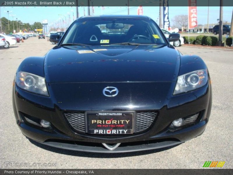 Brilliant Black / Black 2005 Mazda RX-8