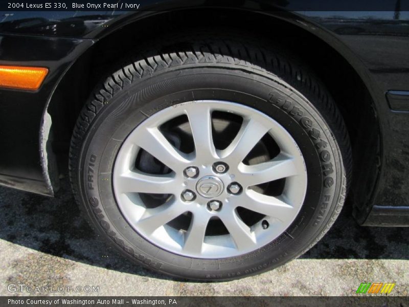 Blue Onyx Pearl / Ivory 2004 Lexus ES 330