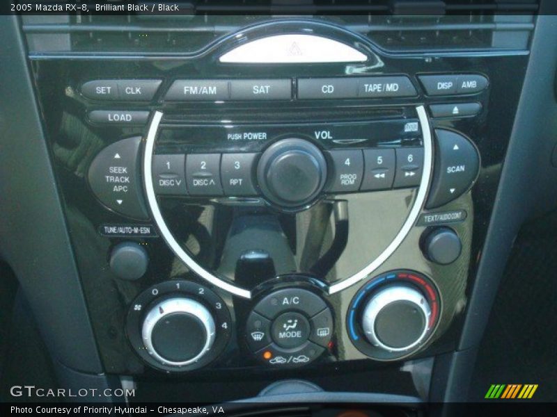 Brilliant Black / Black 2005 Mazda RX-8