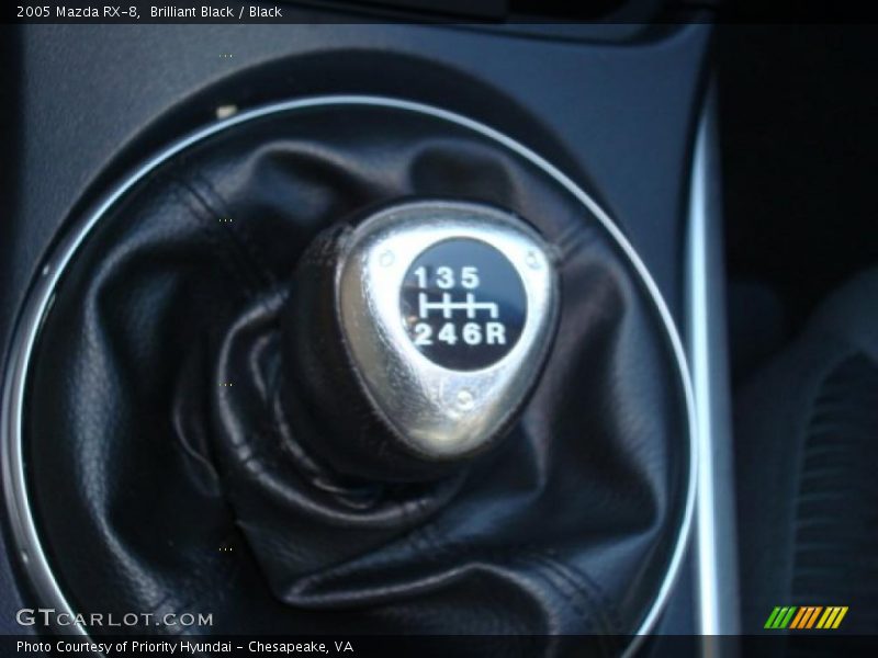 Brilliant Black / Black 2005 Mazda RX-8