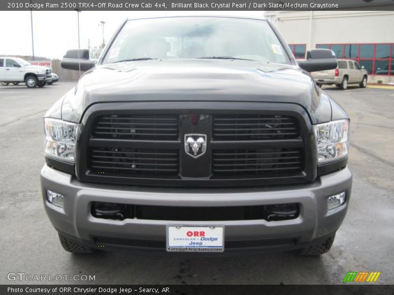 Brilliant Black Crystal Pearl / Dark Slate/Medium Graystone 2010 Dodge Ram 2500 TRX4-Off Road Crew Cab 4x4