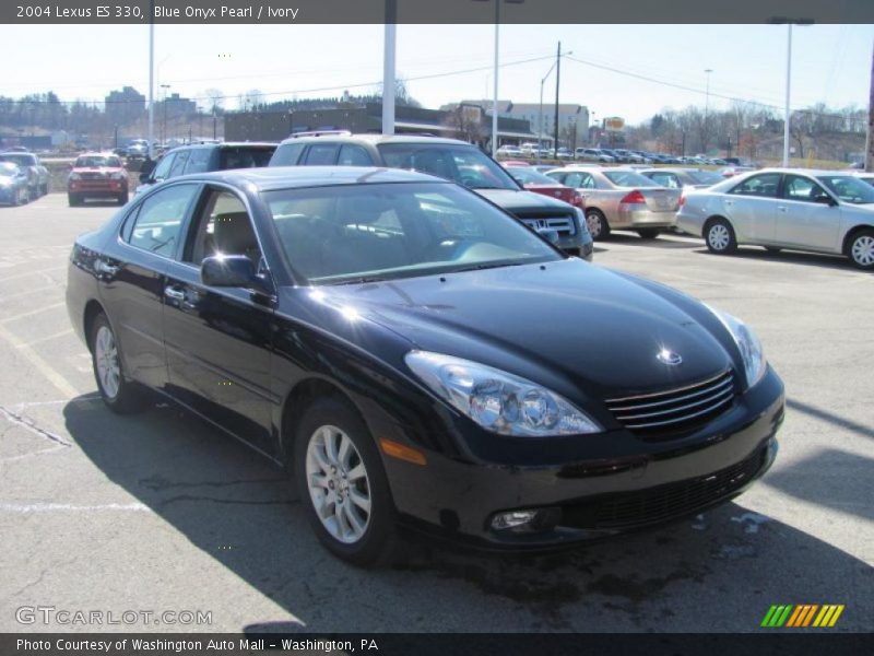 Blue Onyx Pearl / Ivory 2004 Lexus ES 330