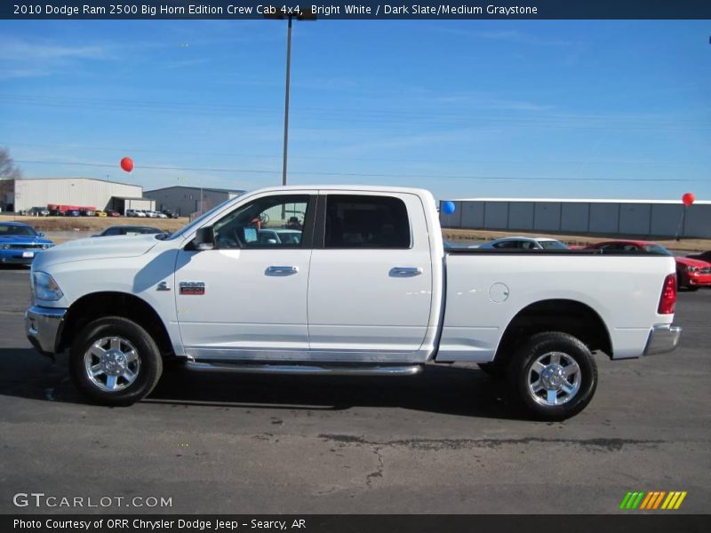 Bright White / Dark Slate/Medium Graystone 2010 Dodge Ram 2500 Big Horn Edition Crew Cab 4x4
