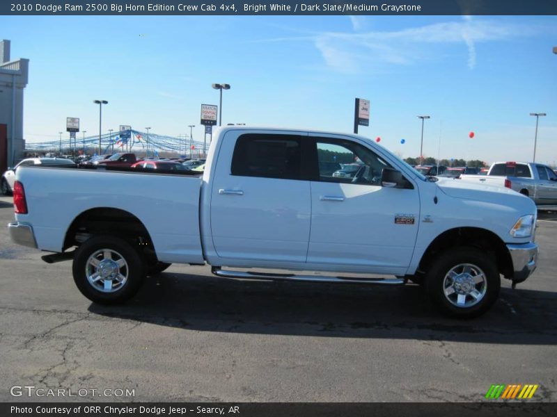 Bright White / Dark Slate/Medium Graystone 2010 Dodge Ram 2500 Big Horn Edition Crew Cab 4x4